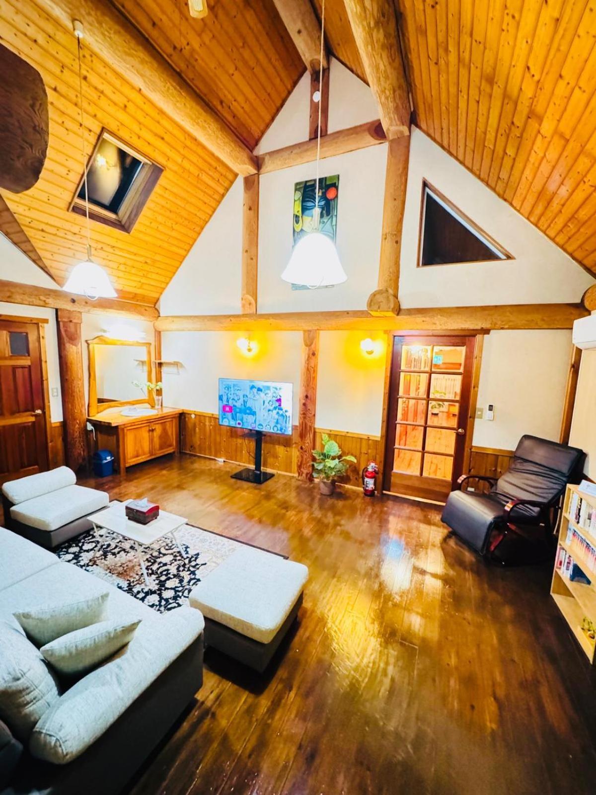 Yufuin Log House No Yado Tom Sawyer Hotel Kültér fotó