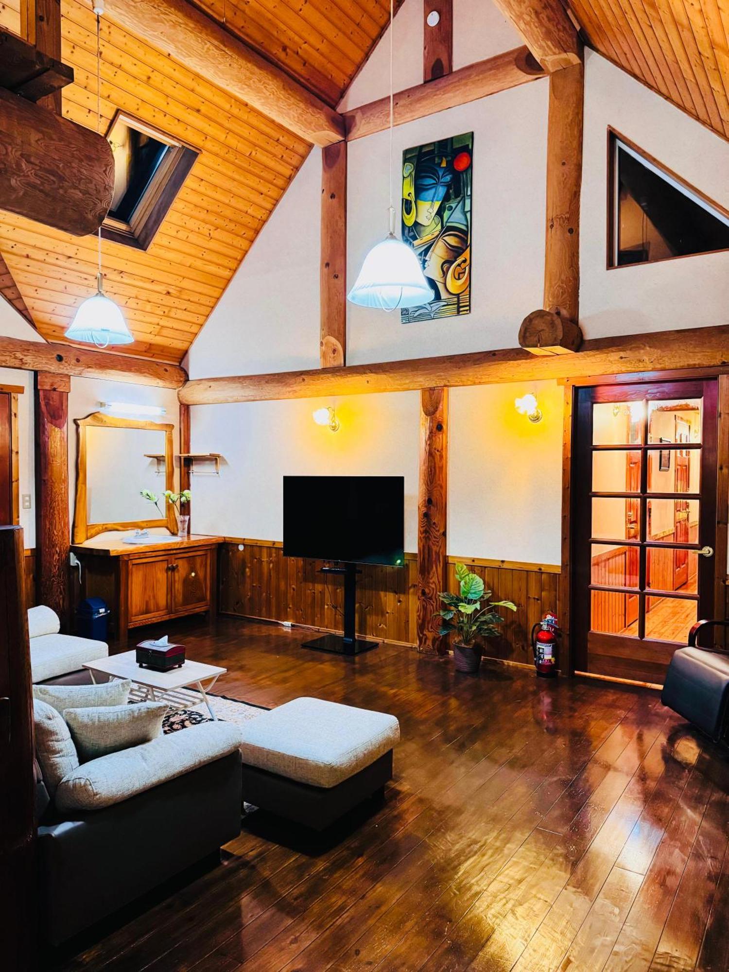 Yufuin Log House No Yado Tom Sawyer Hotel Kültér fotó