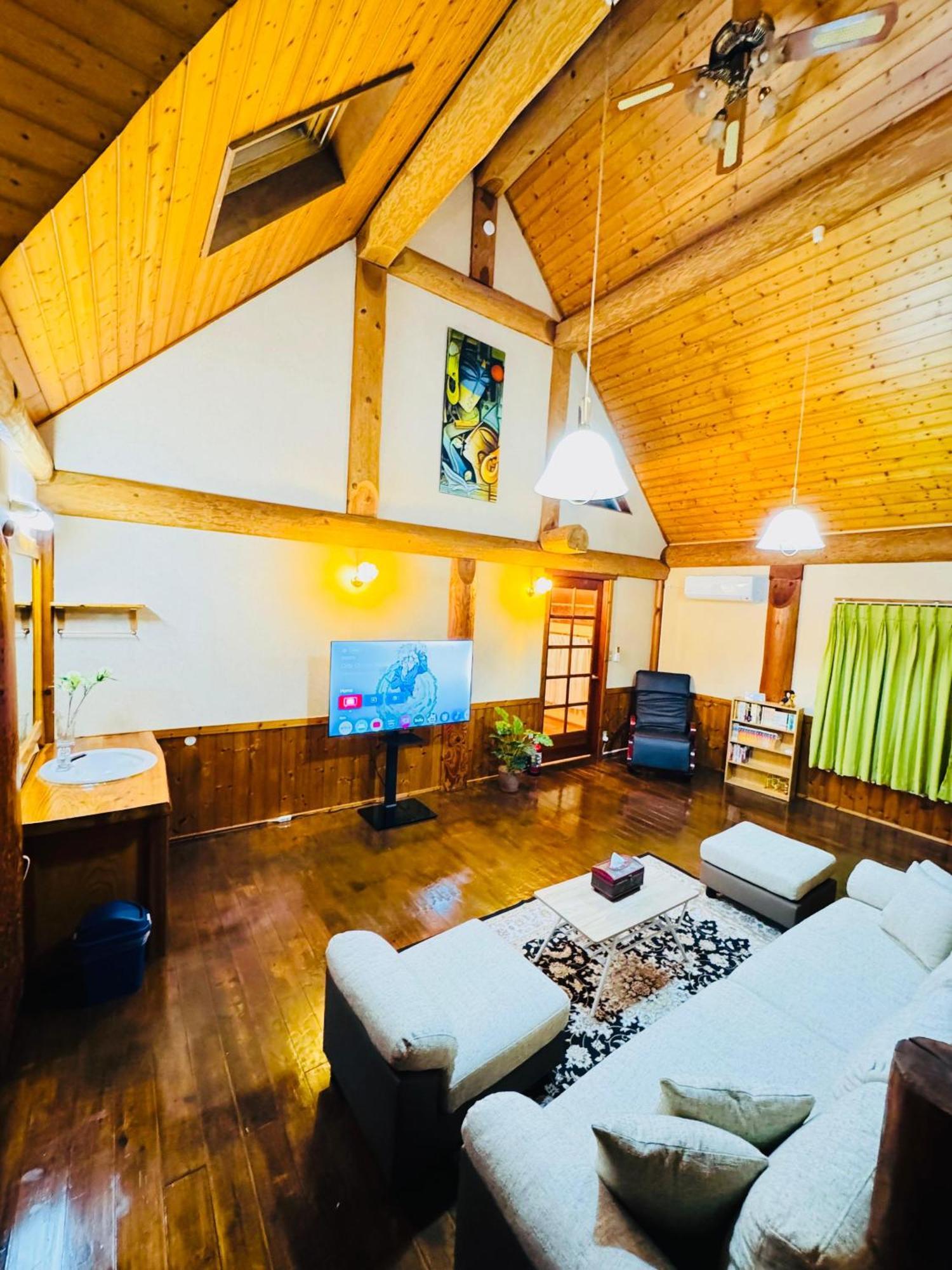 Yufuin Log House No Yado Tom Sawyer Hotel Kültér fotó