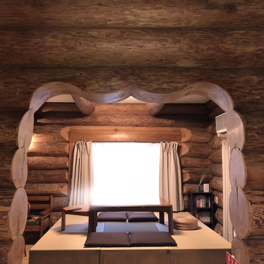 Yufuin Log House No Yado Tom Sawyer Hotel Kültér fotó